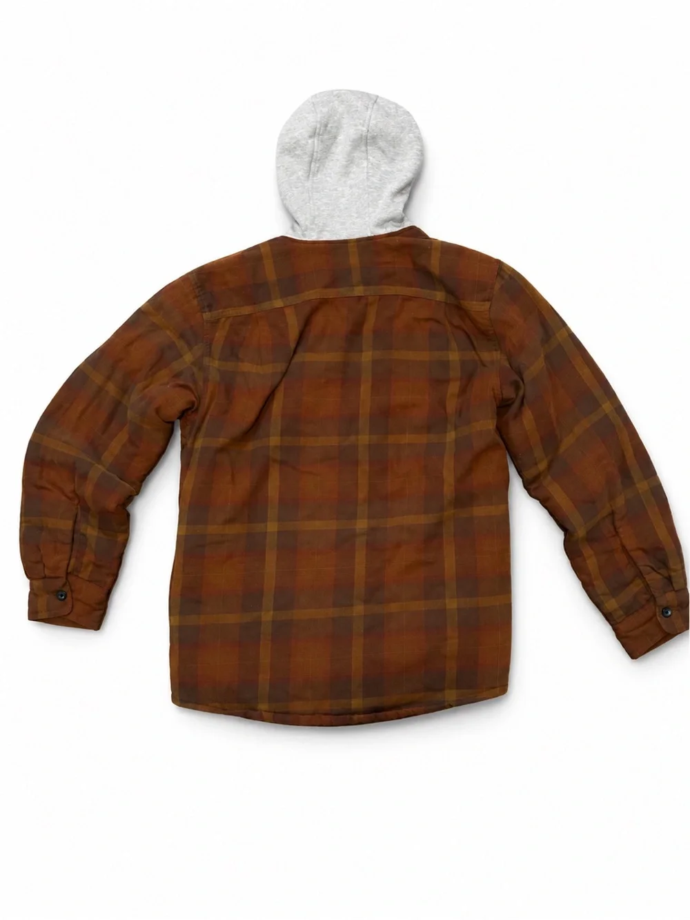 Wrangler plaid button
